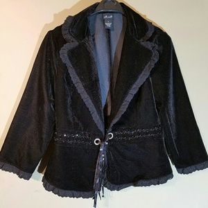 Willi Smith velvet Jacket